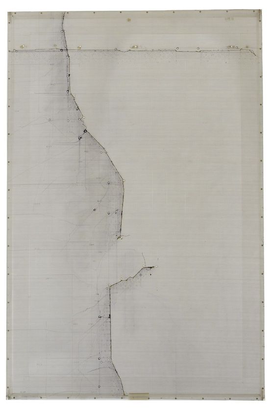 Estudio de Linea Rota by Enrique Brinkmann contemporary artwork Painting