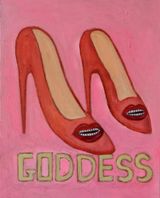 Goddess by Ding Renyuan contemporary artwork painting