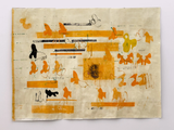 Orange Peel by Goutam Ghosh contemporary artwork painting