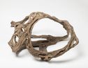Untitled burlap body piece with many holes VII by Mire Lee contemporary artwork Sculpture