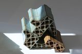 Bricks dance rehearsal 2 by Asma Belhamar contemporary artwork sculpture