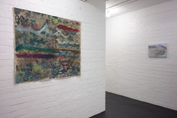 Contemporary art exhibition Anoushka Akel Wet Contact at Lett Thomas Karangahape Road New Zealand