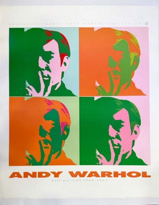 Andy Warhol Self Portrait by Andy Warhol contemporary artwork Print