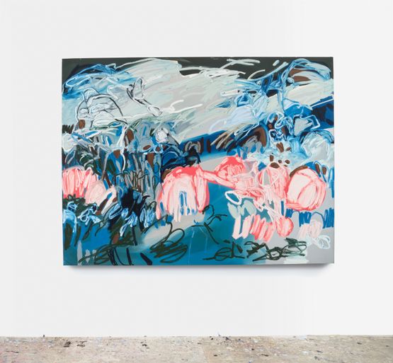 Scraps of heard and seen things by Janaina Tschape contemporary artwork Painting