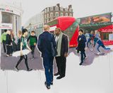 Hello London-2 by Zhu Jia contemporary artwork painting