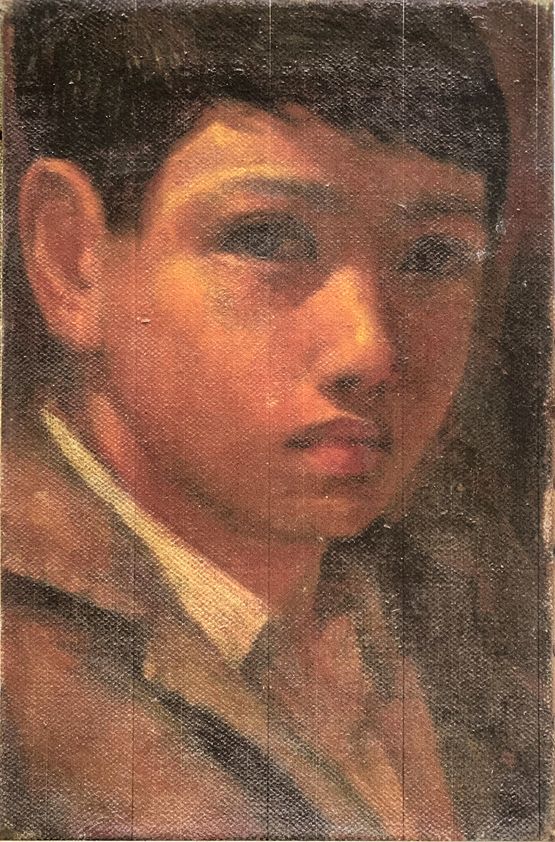 15 Years Old by Chen Danqing contemporary artwork Painting