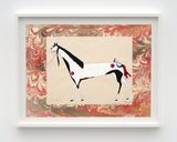 Fish Bird by Wendy Red Star contemporary artwork painting works on paper