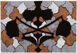 The Third Painting Drawn after Being Hit by a Meteorite by Tang Maohong contemporary artwork works on paper