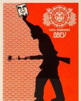 Visual Disobedience by Shepard Fairey contemporary artwork print works on paper