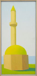 Minareto by Salvo contemporary artwork painting