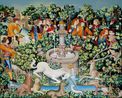 The Unicorn Purifies Water by Woo Kukwon contemporary artwork Painting