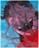 The Crowd by Yue Minjun contemporary artwork Painting