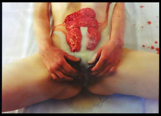 Ohne Titel 107. Aktion by Hermann Nitsch contemporary artwork Photography