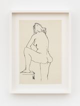 Title unknown by Heidi Bucher contemporary artwork drawing painting works on paper