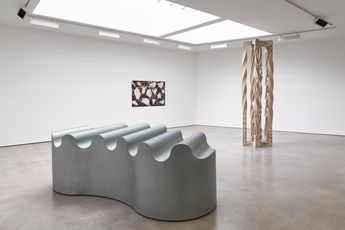 Contemporary art exhibition Richard Deacon Deep State at Lisson Gallery Lisson Street London United Kingdom