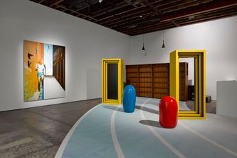 Contemporary art exhibition John Krner Life in a Box at Victoria Miro Wharf Road London United Kingdom