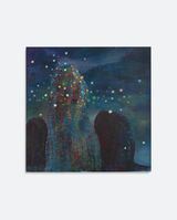 A noite dos vagalumes by Luiz Zerbini contemporary artwork painting