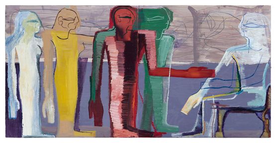 Untitled by Tincuta Marin contemporary artwork Painting