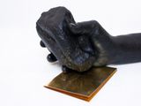 Stone by Zhang Ding contemporary artwork sculpture