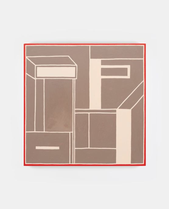 in the city by Nathalie Du Pasquier contemporary artwork Painting