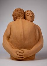 Hug by Alessandro Teoldi contemporary artwork sculpture