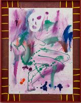 The space inside begins to shimmer by Pia Camil contemporary artwork drawing painting works on paper