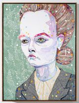 to hold 1 by Del Kathryn Barton contemporary artwork painting