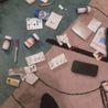 Drugs on the Rug by Nan Goldin contemporary artwork Print