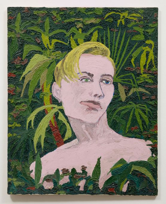 David Bowie as The Elephant Man by Derek Boshier contemporary artwork Painting