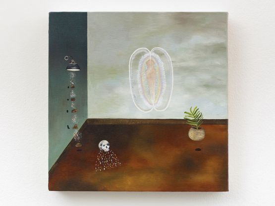 Travel Plans by Rebecca Sharp contemporary artwork Painting