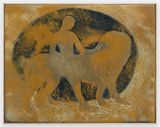 Neues aus der Lowengrube by Peter Bohnisch contemporary artwork painting