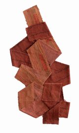 Deity 16 by Sayan Chanda contemporary artwork textile