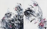 self portrait by Maggi Hambling contemporary artwork painting