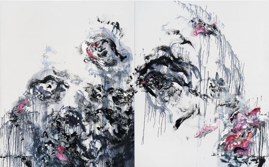 self portrait by Maggi Hambling contemporary artwork Painting