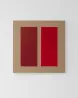November Colour Chart No.7 Madder 142 Deep Red 223 by Lucinda Burgess contemporary artwork Mixed Media