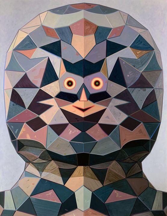 HEAD I by Raymond Lemstra contemporary artwork Painting
