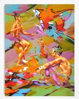 Mauerpark by Norbert Bisky contemporary artwork painting
