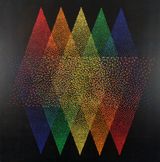 Alchimie 366 by Julio Le Parc contemporary artwork painting