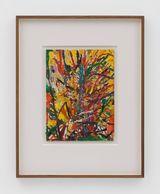 Untitled Skull by Mark Grotjahn contemporary artwork painting works on paper