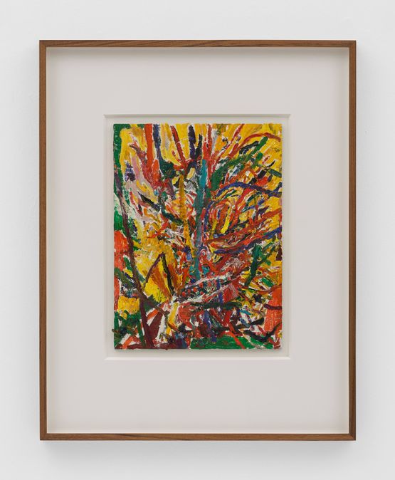 Untitled Skull by Mark Grotjahn contemporary artwork Painting