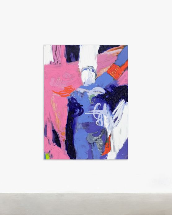 APHAKIA FUR by Donna Huanca contemporary artwork Painting