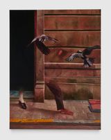 The feast by Bendt Eyckermans contemporary artwork painting