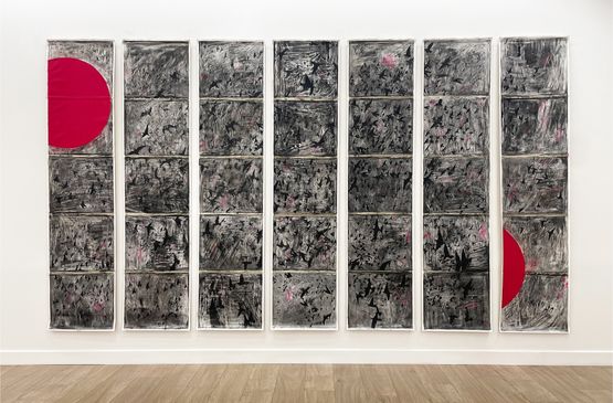 Its not Black or White by Abed Al Kadiri contemporary artwork Works on Paper