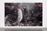 Who Gave Us a Sponge to Erase the Horizon by Goshka Macuga contemporary artwork textile