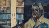 Revolution unborn Namdeo Dhasal Dalit Panther by Vikrant Bhise contemporary artwork painting