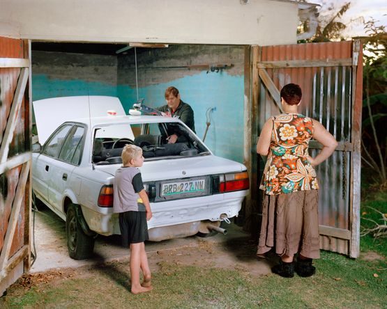 A Family of strangers by Johno Mellish contemporary artwork Photography
