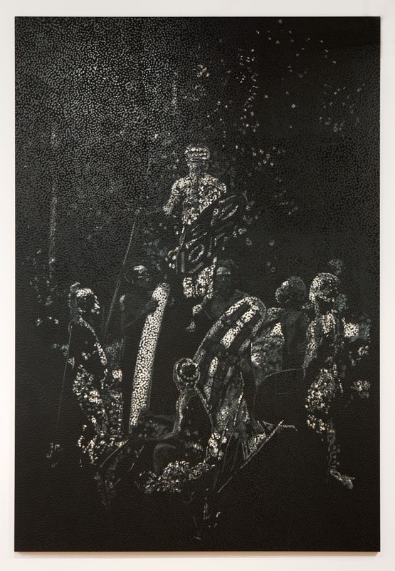 Untitled by Daniel Boyd contemporary artwork Painting