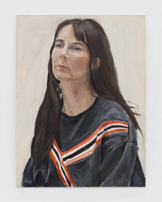 Untitled lockdown portrait by Gillian Wearing contemporary artwork Painting