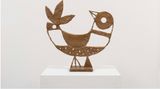 Lone Hen Longing by Austin Eddy contemporary artwork sculpture