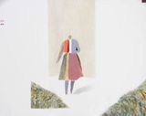 She came down from the mountain with a piece of the mountain to build a new mountain by Alan Ibell contemporary artwork painting